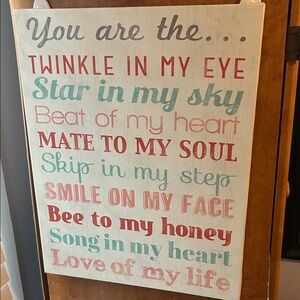 Charming Multicolor Inspirational Wall Art